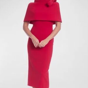 Elegant Red Women's Dress